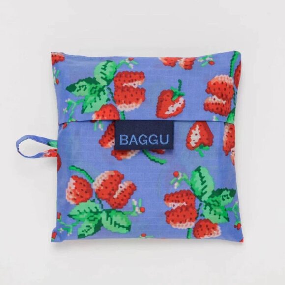 NWT Standard Baggu - Wild Strawberries - Picture 1 of 8